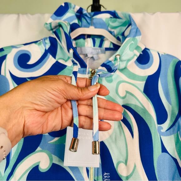 Hill House Kaleidoscope The Allie Zip Up Hoodie Small - Picture 10 of 13